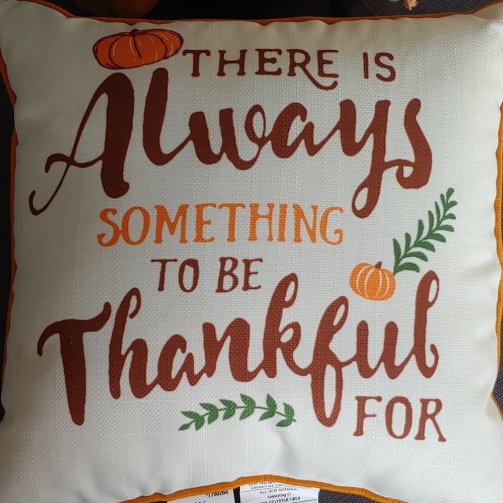 NWT!!! Gorgeous Fall Thankful Pillow!!!